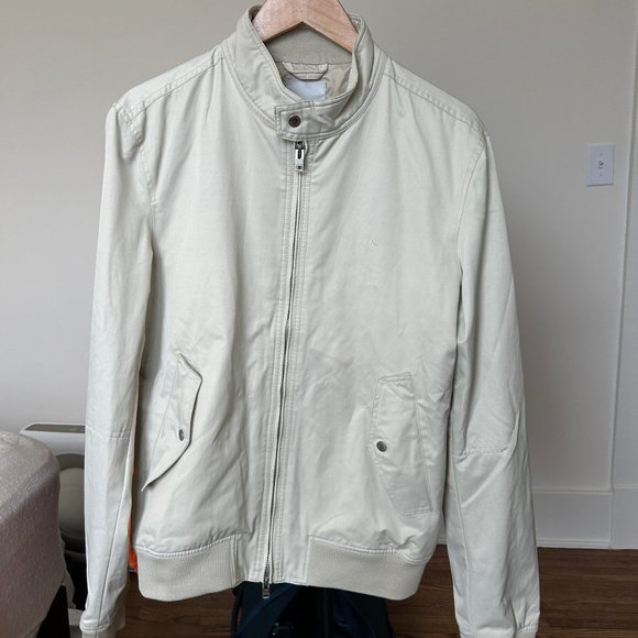 J. Lindeberg Other - J. LINDEBERG Travis 42 Copa Twill Jacket Men's MEDIUM Mock Neck Full Zip Lined